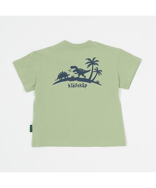 kladskap / クレードスコープ カットソー | ポケットから恐竜半袖Tシャツ | 詳細1
