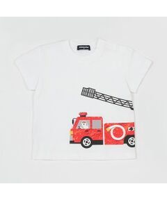 働く車半袖Tシャツ