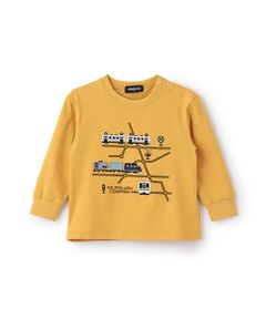 kladskap / クレードスコープ Tシャツ | 電車マップ長袖Tシャツ