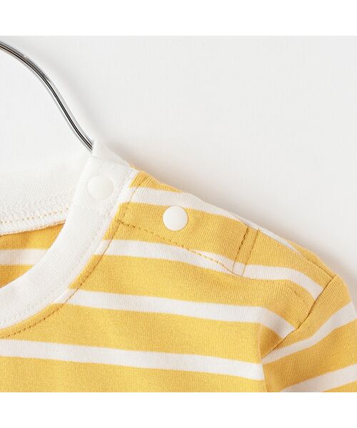 kladskap / クレードスコープ Tシャツ | ポケットからロボットボーダー長袖Tシャツ | 詳細3