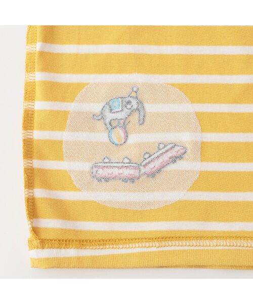 kladskap / クレードスコープ Tシャツ | ポケットからロボットボーダー長袖Tシャツ | 詳細8