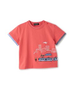 kladskap / クレードスコープ Tシャツ | 乗り物と街半袖Tシャツ