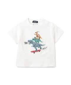 スケボーザウルス半袖Tシャツ
