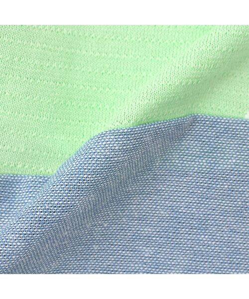 kladskap / クレードスコープ Tシャツ | 海と電車切替半袖Tシャツ | 詳細8