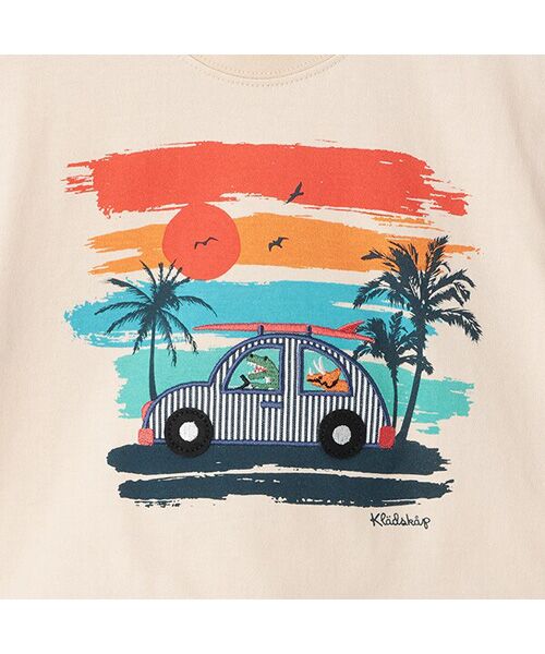 kladskap / クレードスコープ Tシャツ | サンセットカー半袖Tシャツ | 詳細4