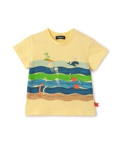 kladskap / クレードスコープ Tシャツ | 海の中プリント半袖Tシャツ