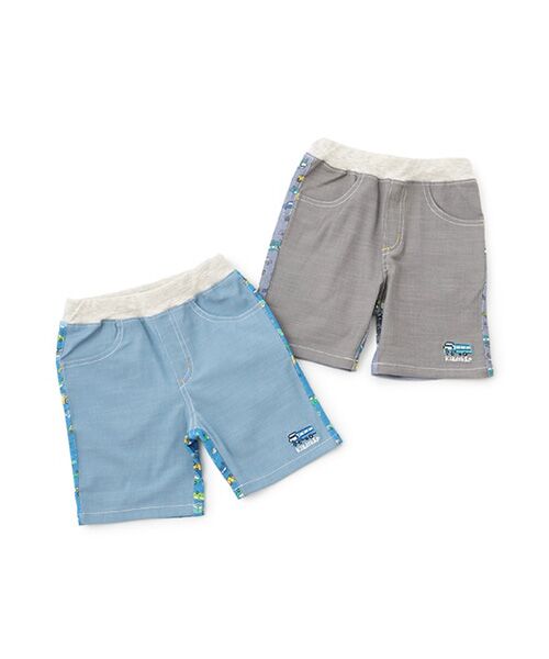 kladskap / クレードスコープ ショート・ハーフ・半端丈パンツ | 前後切替乗り物5分丈パンツ | 詳細10