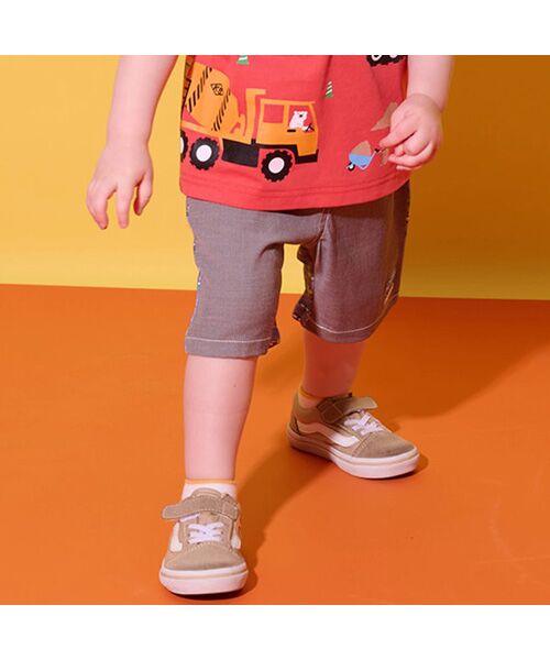 kladskap / クレードスコープ ショート・ハーフ・半端丈パンツ | 前後切替乗り物5分丈パンツ | 詳細15