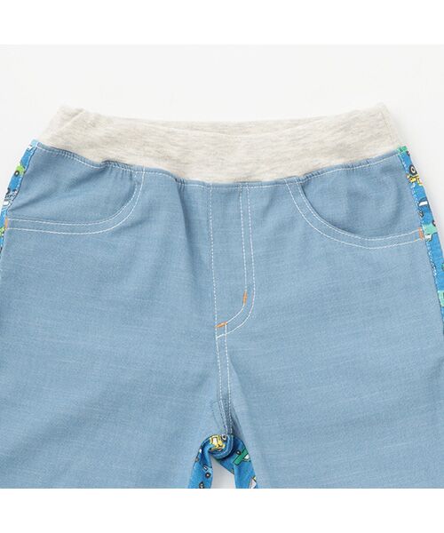 kladskap / クレードスコープ ショート・ハーフ・半端丈パンツ | 前後切替乗り物5分丈パンツ | 詳細2