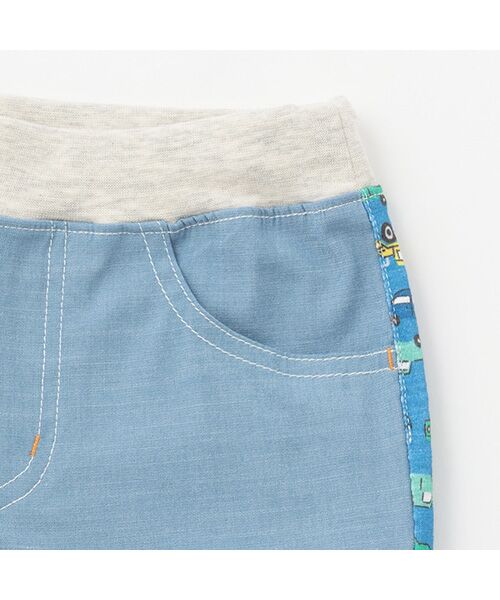 kladskap / クレードスコープ ショート・ハーフ・半端丈パンツ | 前後切替乗り物5分丈パンツ | 詳細4