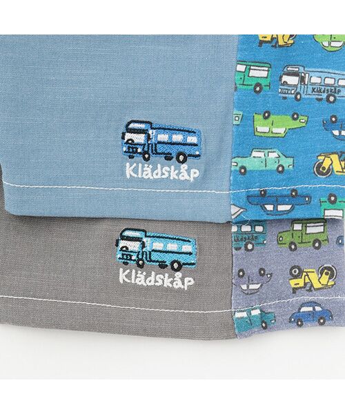 kladskap / クレードスコープ ショート・ハーフ・半端丈パンツ | 前後切替乗り物5分丈パンツ | 詳細7