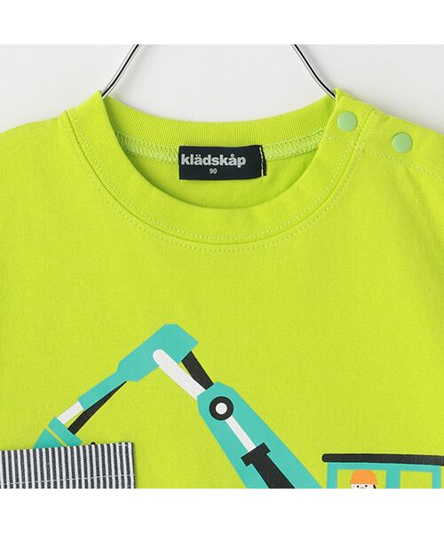kladskap / クレードスコープ Tシャツ | 働く車半袖Tシャツ | 詳細2