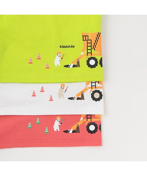 kladskap / クレードスコープ Tシャツ | 働く車半袖Tシャツ | 詳細7