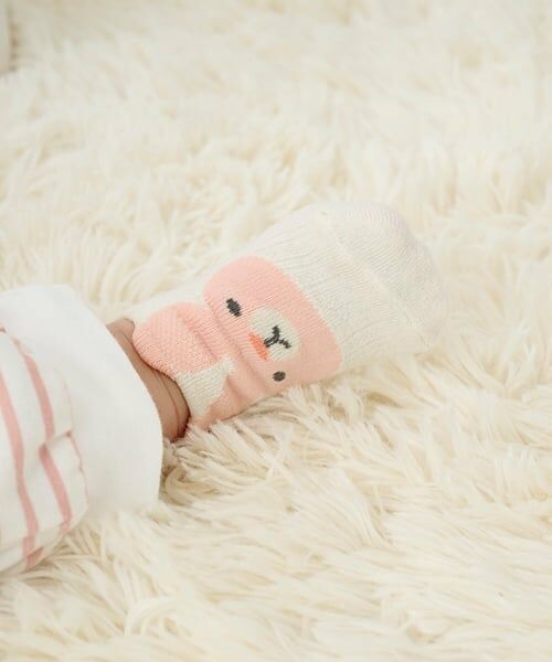 kladskap / クレードスコープ ベビー・キッズウエア | いきものカップソックス（オフ ホワイト）