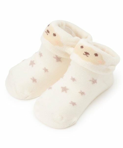 kladskap / クレードスコープ ベビー・キッズウエア | いきものカップソックス（アイボリー）