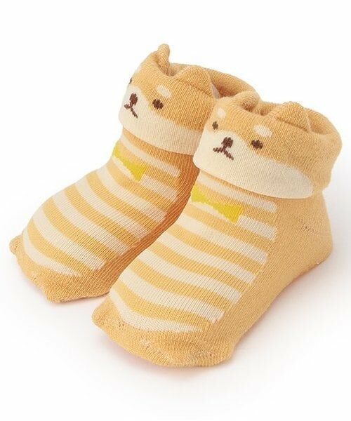 kladskap / クレードスコープ ベビー・キッズウエア | いきものカップソックス（キャメル）