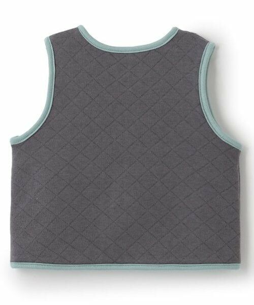 kladskap / クレードスコープ ベビー・キッズウエア | アニマルポケットキルトベスト | 詳細1
