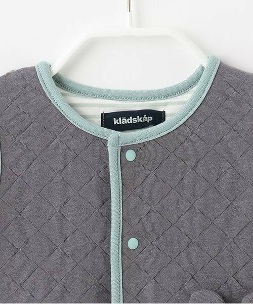 kladskap / クレードスコープ ベビー・キッズウエア | アニマルポケットキルトベスト | 詳細2