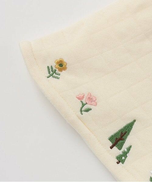 kladskap / クレードスコープ ベビー・キッズウエア | アニマル刺しゅうキルトケープ | 詳細3