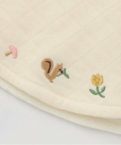 kladskap / クレードスコープ ベビー・キッズウエア | アニマル刺しゅうキルトケープ | 詳細4