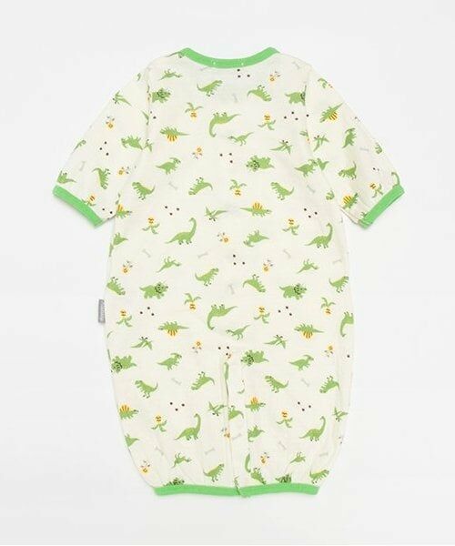 kladskap / クレードスコープ ロンパース | 恐竜柄接結長袖2wayオール | 詳細1