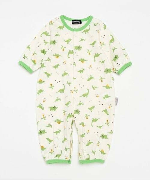 kladskap / クレードスコープ ロンパース | 恐竜柄接結長袖2wayオール | 詳細2