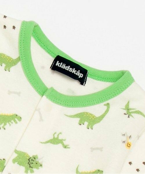 kladskap / クレードスコープ ロンパース | 恐竜柄接結長袖2wayオール | 詳細3