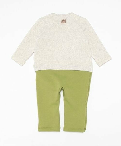 kladskap / クレードスコープ ロンパース | 3段アニマル長袖カバーオール | 詳細1