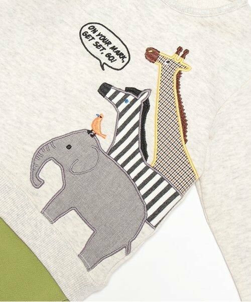 kladskap / クレードスコープ ロンパース | 3段アニマル長袖カバーオール | 詳細3