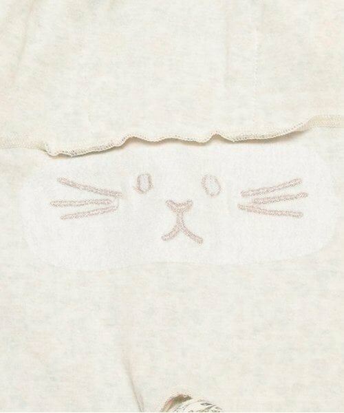 kladskap / クレードスコープ ロンパース | お尻ウサギ花柄切替長袖カバーオール | 詳細7