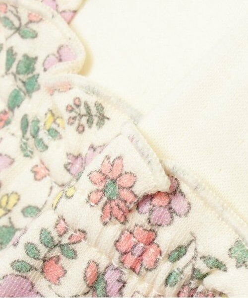 kladskap / クレードスコープ ロンパース | お尻ウサギ花柄切替長袖カバーオール | 詳細8