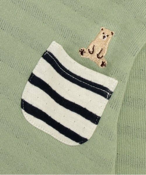 kladskap / クレードスコープ ベビー・キッズウエア | クマ接結長袖セットアップ | 詳細4