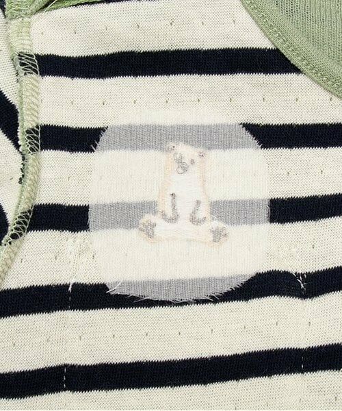 kladskap / クレードスコープ ベビー・キッズウエア | クマ接結長袖セットアップ | 詳細5