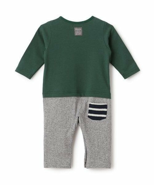 kladskap / クレードスコープ ロンパース | 車アップリケ長袖カバーオール | 詳細1