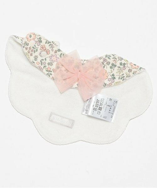 kladskap / クレードスコープ スタイ・ビブ | 花柄スカラップ接結スタイ | 詳細1