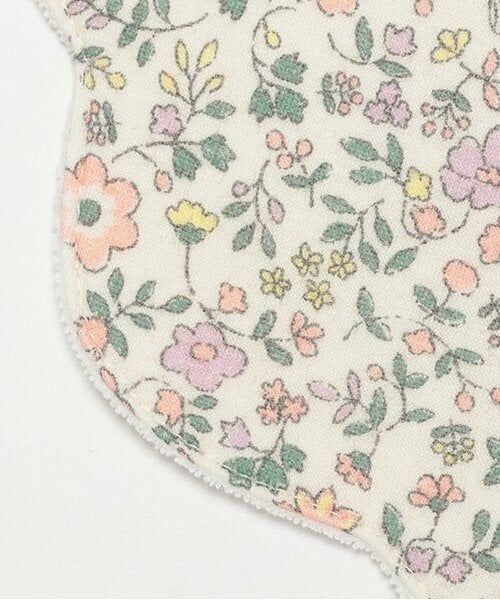 kladskap / クレードスコープ スタイ・ビブ | 花柄スカラップ接結スタイ | 詳細4