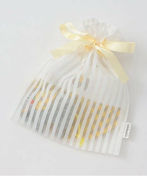 kladskap / クレードスコープ スタイ・ビブ | 【コロボックル】巾着つきスタイ&ラトルセット | 詳細10