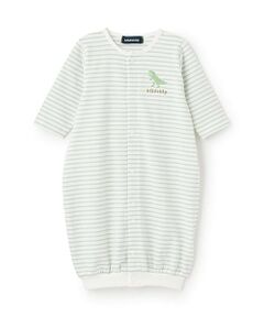 kladskap / クレードスコープ ロンパース | お尻アニマルボーダー長袖2wayオール