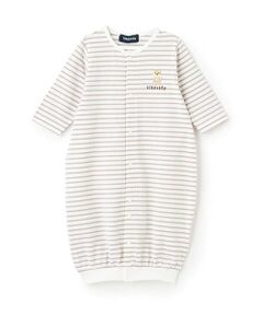 kladskap / クレードスコープ ロンパース | お尻アニマルボーダー長袖2wayオール