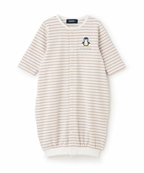 kladskap / クレードスコープ ロンパース | お尻アニマルボーダー長袖2wayオール | 詳細1