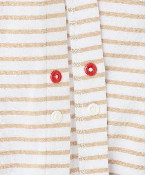 kladskap / クレードスコープ ロンパース | お尻アニマルボーダー長袖2wayオール | 詳細13