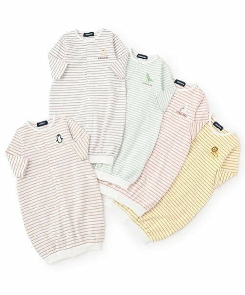 kladskap / クレードスコープ ロンパース | お尻アニマルボーダー長袖2wayオール | 詳細16