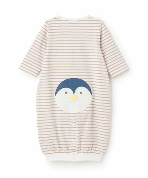 kladskap / クレードスコープ ロンパース | お尻アニマルボーダー長袖2wayオール | 詳細6