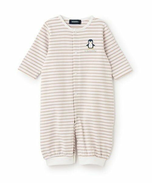 kladskap / クレードスコープ ロンパース | お尻アニマルボーダー長袖2wayオール | 詳細7