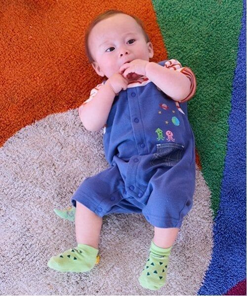 kladskap / クレードスコープ ロンパース | ポケットから宇宙人半袖カバーオール | 詳細14