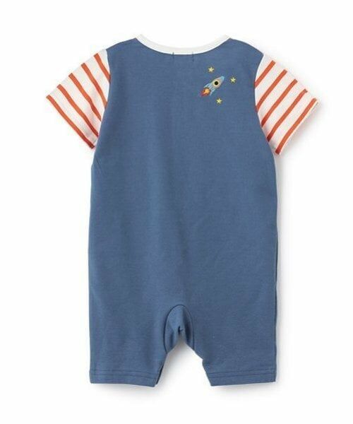 kladskap / クレードスコープ ロンパース | ポケットから宇宙人半袖カバーオール | 詳細2