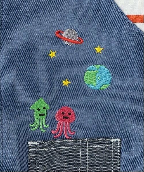 kladskap / クレードスコープ ロンパース | ポケットから宇宙人半袖カバーオール | 詳細5