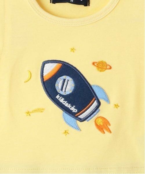 kladskap / クレードスコープ ロンパース | ロケットアップリケ半袖カバーオール | 詳細3