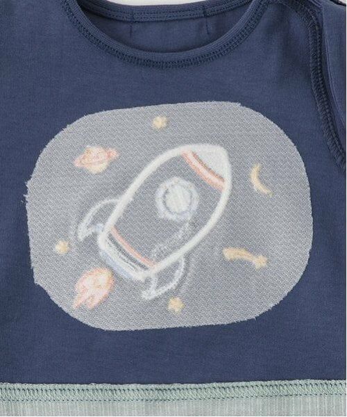 kladskap / クレードスコープ ロンパース | ロケットアップリケ半袖カバーオール | 詳細5