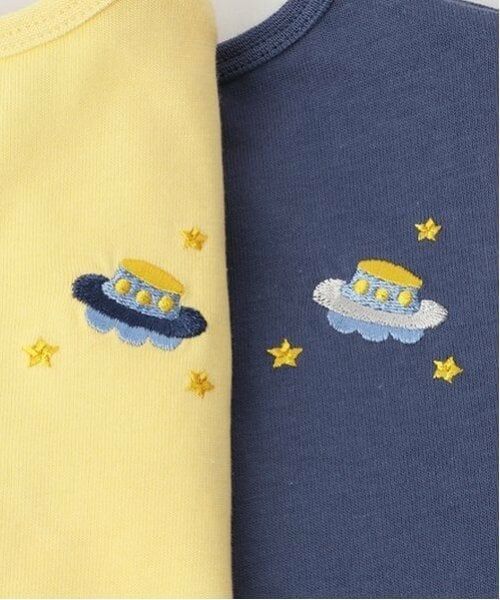 kladskap / クレードスコープ ロンパース | ロケットアップリケ半袖カバーオール | 詳細6